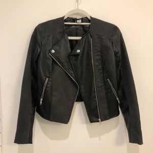 Vegan Leather Jacket